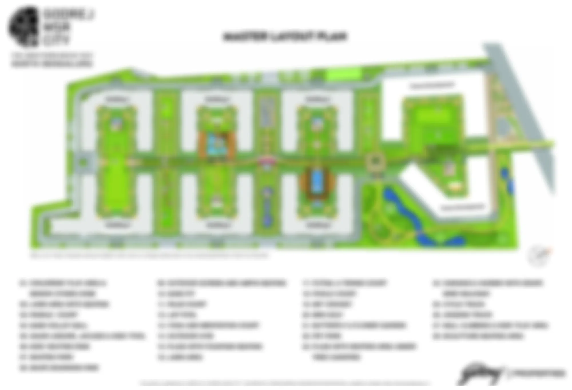 Godrej Thanisandra master plan