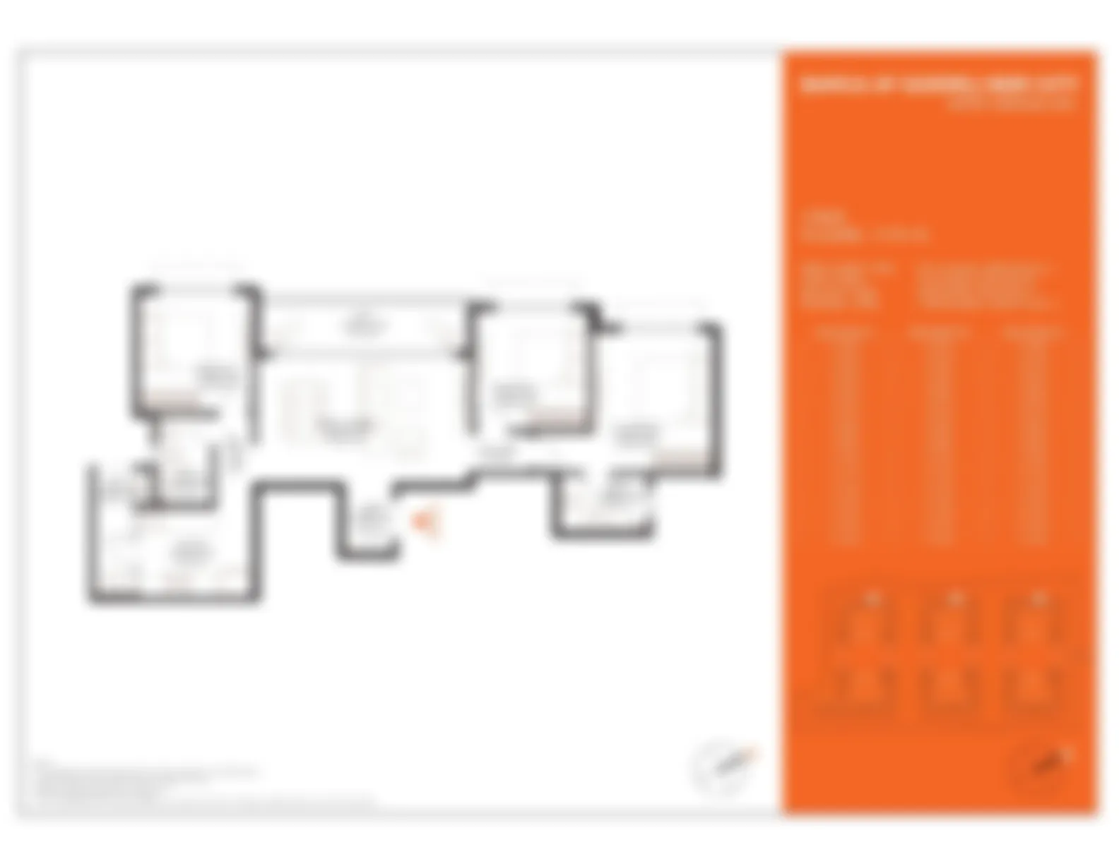godrej thanisandra 3 BHK Premium Floor Plan