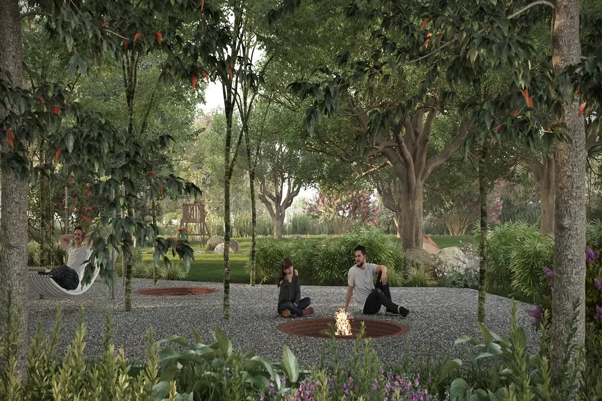 godrej thanisandra camping