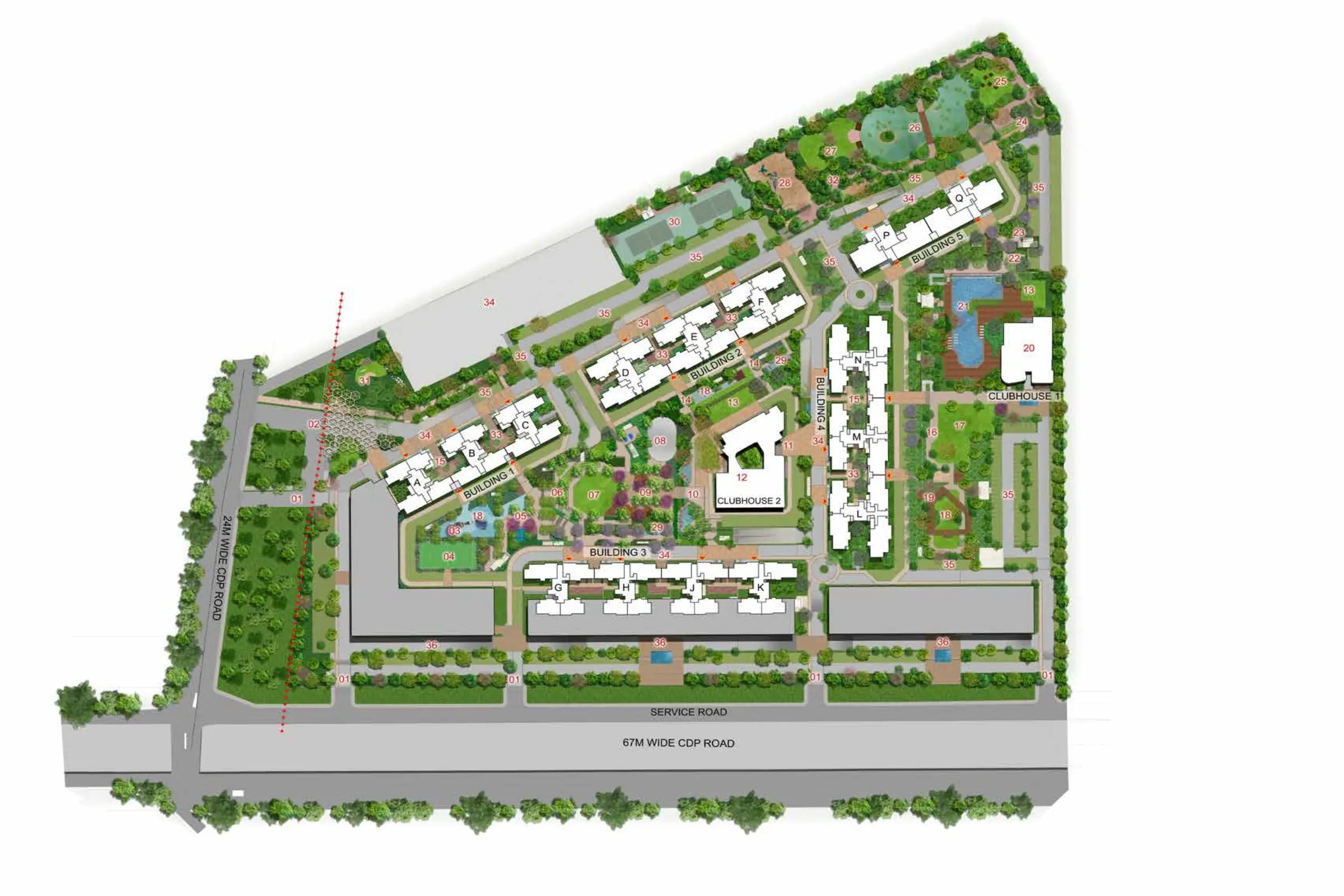 godrej woodscapes master plan