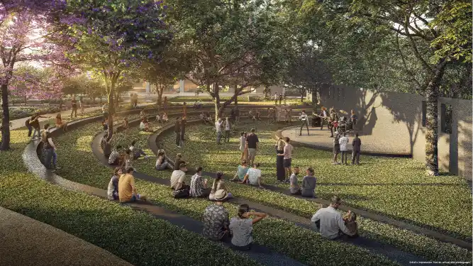 godrej lakeside orchard amphitheatre