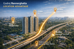 godrej banergahtta location advantage