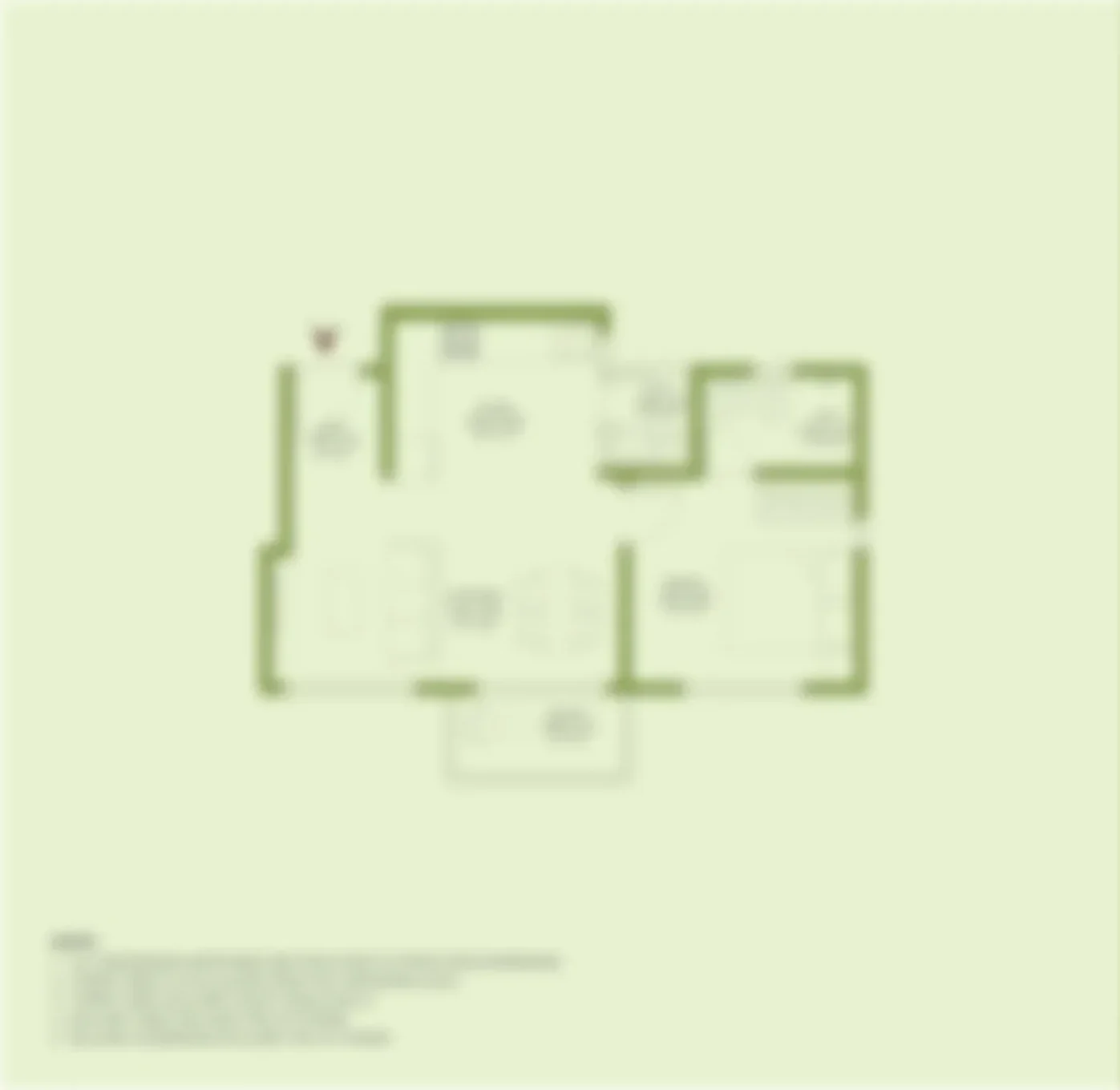 godrej melange 2 bhk floor plan
