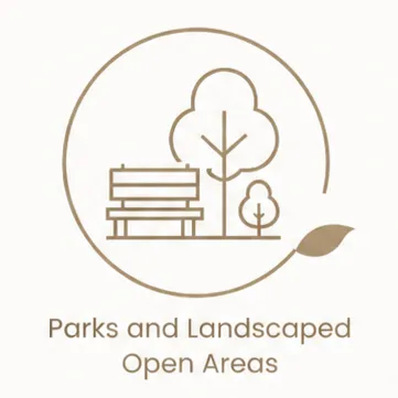 landscape areas at godrej regent park