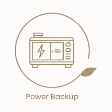 power backup at godrej regent park
