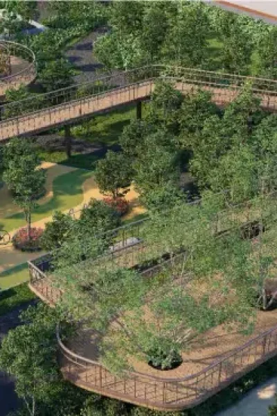 Greenscape Skywalk View